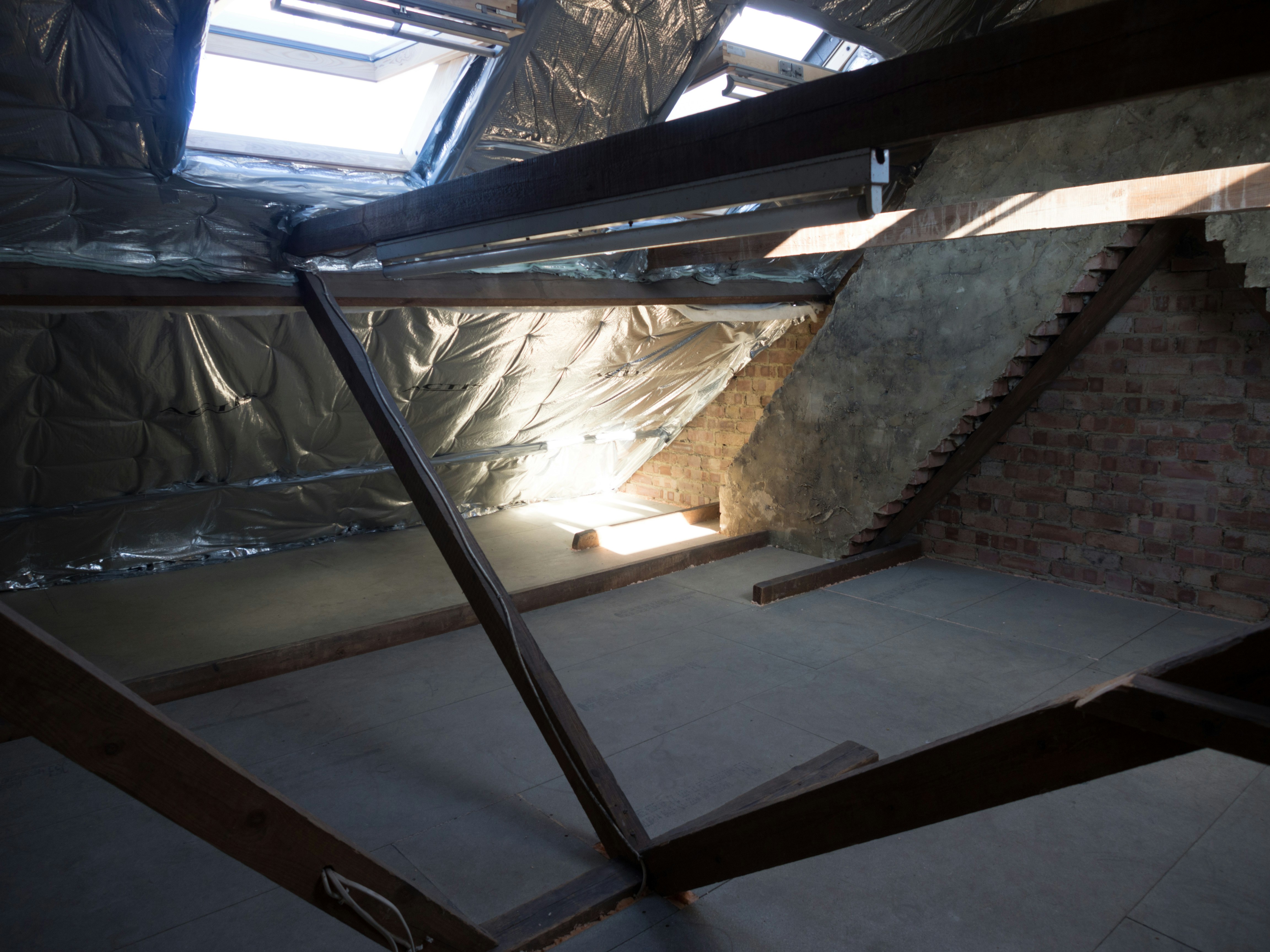 Bungalow loft in Chelmsford (planning route) — after