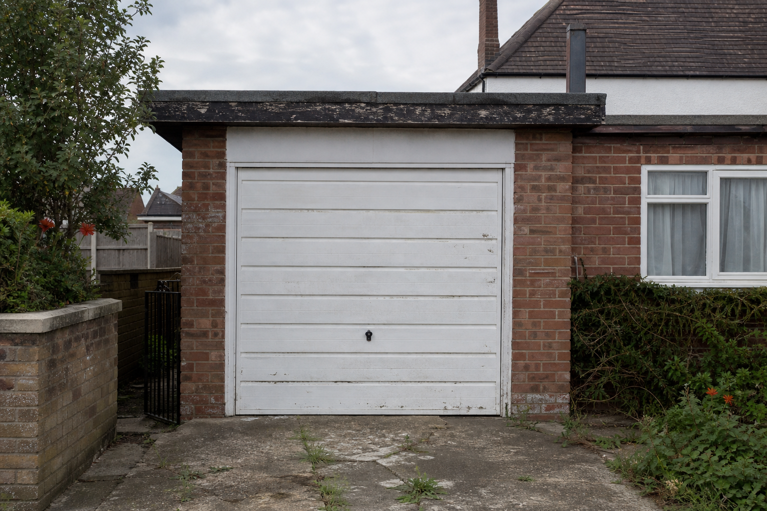 Garage conversion in Ilford (Permitted Development) before